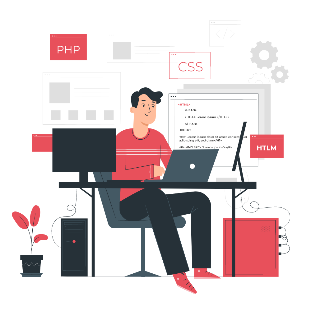 custom, responsive, and SEO-friendly website designing by sanjay goyal